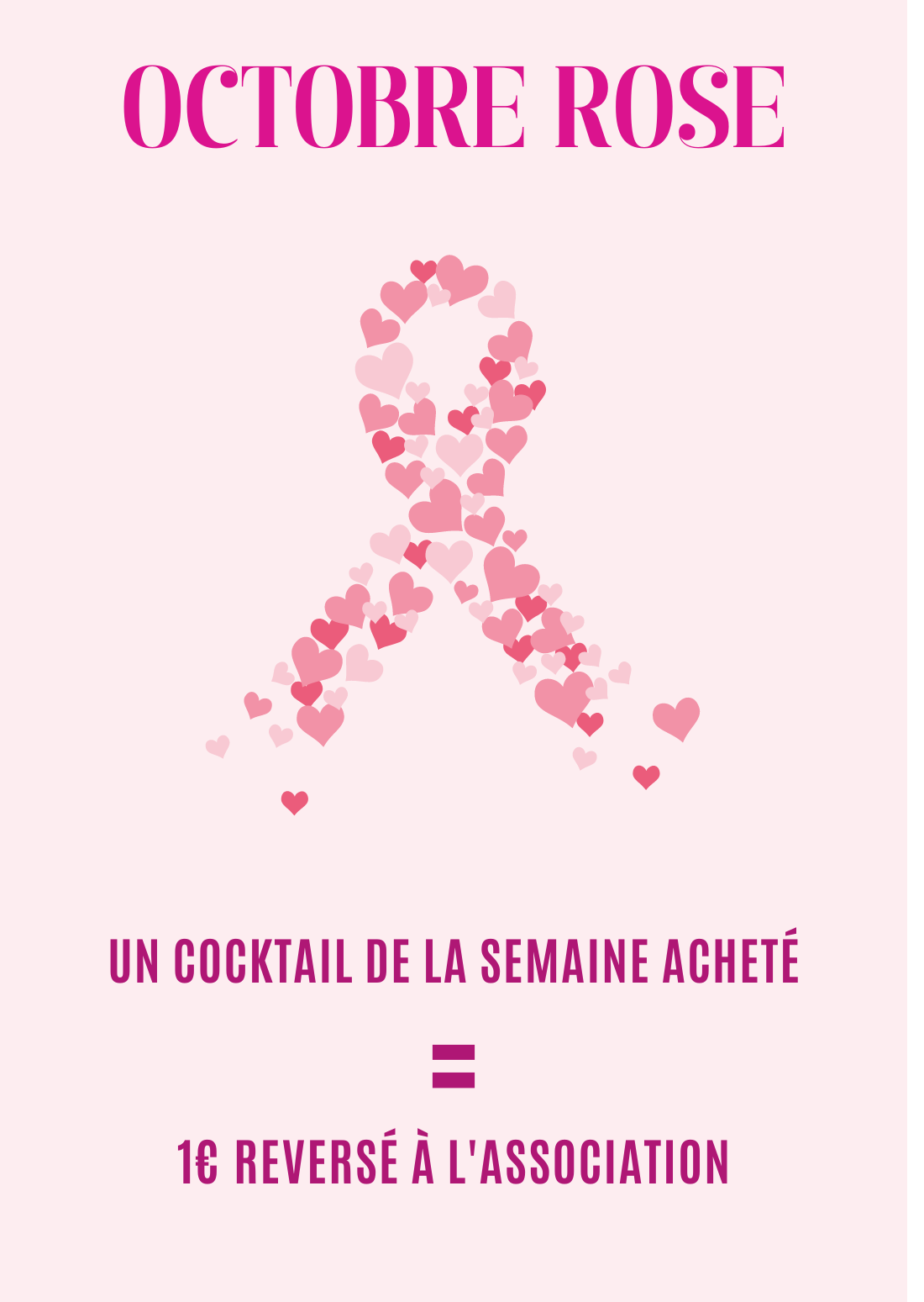 tout le mois d'octobre